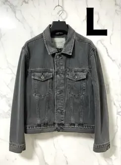 ブラックデニムジャケット デニムジャケット