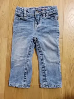 GAP ライトブルーデニムパンツ 80cm 裏フリース