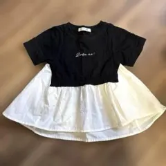 100cm キッズ　半袖　フリル