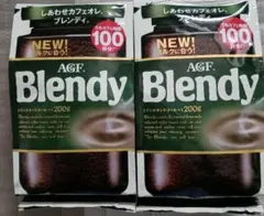AGF Blendy インスタントコーヒー 詰め替え用 200g 2袋セットのサムネイル