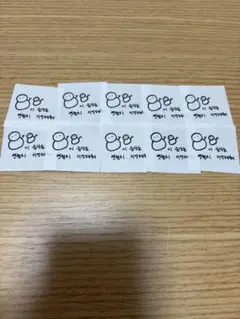 aespa 2025.10.5福岡公演 紙吹雪 手書き40枚 早い者勝ち