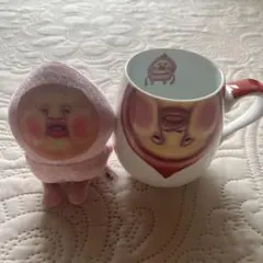 こびとづかん カクレモモジリ ぬいぐるみ マグカップ 2点セット