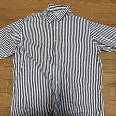 UNIQLO ストライプ 長袖シャツ Lサイズ