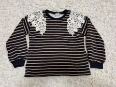 トレーナー　120 裏起毛　ブランシェス