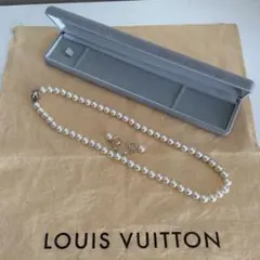 パールネックレス　イヤリング　アクセサリーセット