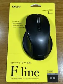 Digio F-line Lサイズ 無線マウス