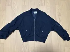 ローリーズファーム　 MA-1 ブルゾン ミリタリージャケット　ブラック M