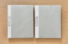 [送料無料] MUCU/ムク BLANK NOTE GRAY-S 2冊セットのサムネイル
