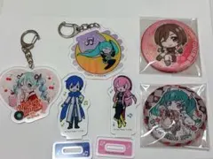 VOCALOID 初音ミク 缶バッジ キーホルダー まとめ売り VOCALOID ボーカロイド 初音ミク 缶バッジ まとめ売り