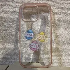 ちいかわ iPhone16Proケース クリア ピンクのサムネイル