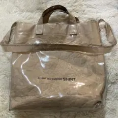 COMME des GARCONS SHIRT PVC Paper bag