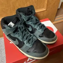 NIKE DUNK HI RETRO グリーン 26.5cm