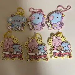 BT21 グミ ラバーマスコット 6個セット
