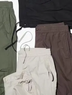 【タグ付新品】UNIQLO ブラック パラシュートパンツ M