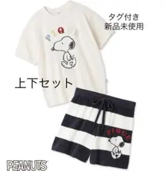 ジェラートピケ　PEANUTS ジャガードプルオーバー＆ジャガードショートパンツ