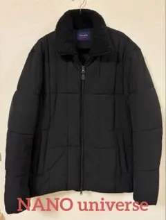 NANO universe 「CLIMASHIELD」キルトボアスタンドブルゾン