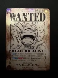 モンキー・D・ルフィ ニカ 手配書SP パラレル