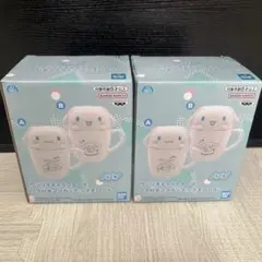 サンリオキャラクターズ フタ付きマグカップシナモロール B 2個セット