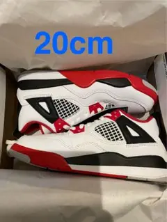 ナイキ エアジョーダン4 ファイヤーレッド 20cm JORDAN スニーカー