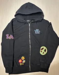 XLARGE エクストララージDAISY ZIP HOODED SWEAT【L】