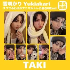 &TEAM TAKI 雪明かり ふわふわ アニマル トレカ まとめ売り スプサ