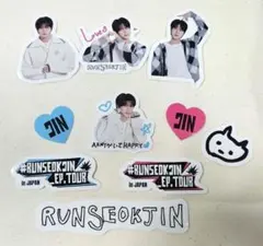 RUNSEOKJIN in JAPAN トレカ 3種セット BTS JINジン RUNSEOKJIN ミニフォト トレカ ③⑥⑪3枚セット