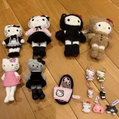 サンリオ ハローキティ ぬいぐるみ マスコット まとめ売り