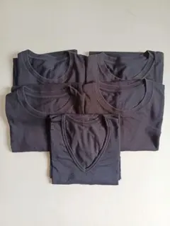 UNIQLO　 メンズ　 Tシャツ 　肌着　Mサイズ 5枚セット　半袖
