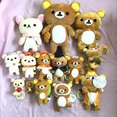 コリラックマ ぬいぐるみ マスコットキーチェーン まとめ売り52点セット コリラックマ ぬいぐるみ マスコットキーチェーン まとめ売り52点