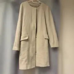 NOLLEY'S ロングコート クリーム色のサムネイル