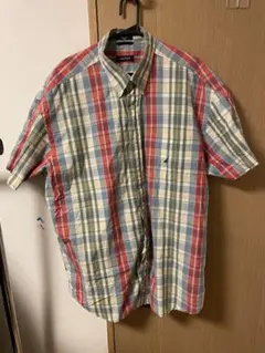 NAUTICA チェック柄 半袖シャツ XXLのサムネイル