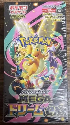 【シュリンク付き】ポケモンカードゲーム MEGAドリームEX BOX新品未開封