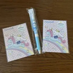 シナモロール 20周年 付箋とボールペンセット