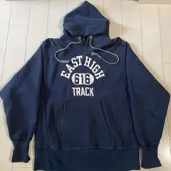 70s チャンピオン リバースウィーブ パーカー 単色タグ後期 ヴィンテージM紺