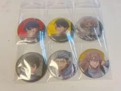 桃源暗鬼 ローソンコラボ グリッター缶バッジ 等身6種セット