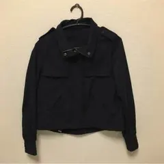 ルシェルブルー✴︎絞り付きブルゾンのサムネイル