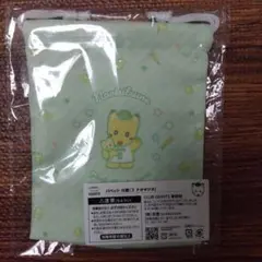 読売ジャイアンツ　パペット　巾着　ナオキツネ　グリーン　１点