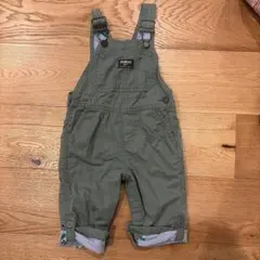 OshKosh B'gosh カーキ オーバーオールのサムネイル