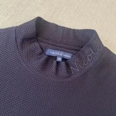 NICOLE Selection ニコル　メンズゴルフウェア　黒のサムネイル