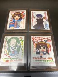 涼宮ハルヒの憂鬱 シリーズ 歴代ポスターカードコレクション京アニ 歴