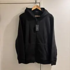 5351 POUR LES HOMMES ブラック ZIP パーカー タグ付き①