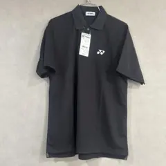 新品タグ付き　YONEX ヨネックス ポロシャツ ブラックLサイズのサムネイル