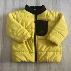BREEZE イエロー中綿コート 110