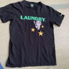 Laundry 千葉ロッテマリーンズ コラボ Tシャツ ブラック Sのサムネイル