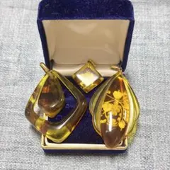 224 生前整理　ペンダントトップ　アクセサリー　まとめ売り　　鼈甲ばり