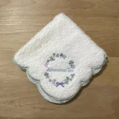 新品 Afternoon Tea タオルハンカチ フラワー刺繍