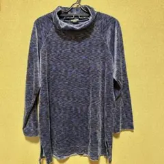 ネイビー系 長袖カットソー