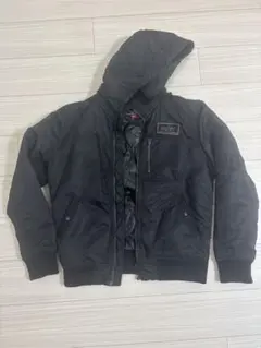 ALPHA INDUSTRIES ミリタリージャケット ブラック