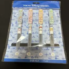 東京ディズニーリゾート SARASA ボールペン 4本セットのサムネイル