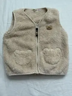 HOT BISCUITS ミキハウス　ベビー服　M 80〜90センチ　ベスト